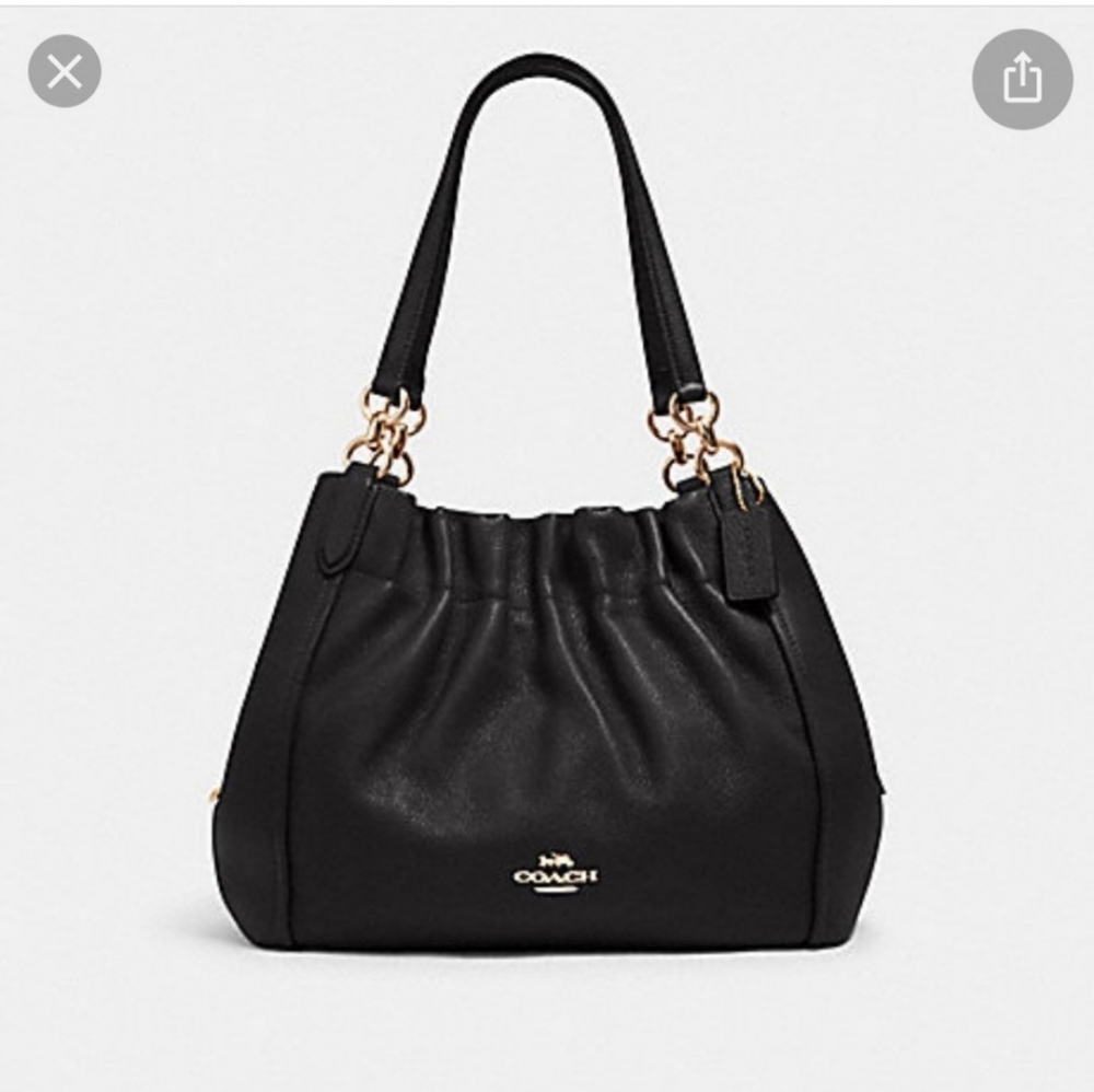 Coach Maya Shoulder Bag Black